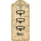 Graphic 45 Ornate Metal Label Holders - Kreative Kreations